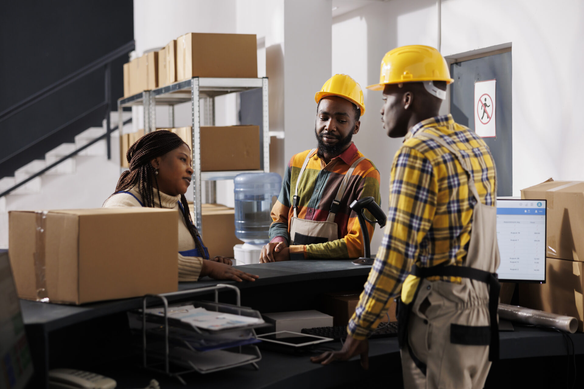 A group of hard-working employees who recognize the labor laws and protections they enjoy this Labor Day, discussing the question, What is labor day celebrating?