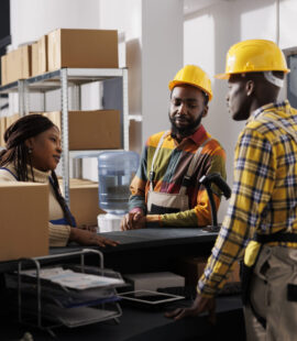 A group of hard-working employees who recognize the labor laws and protections they enjoy this Labor Day, discussing the question, Why do we celebrate Labor Day?