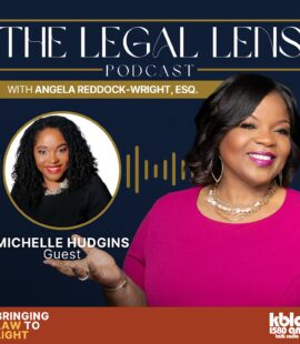 A flyer promoting a riveting conversation we had with Michelle Hudgins about the Leadership Conference on Civil and Human Rights, the Voting Rights Act of 1965, Texas redistricting in 2025, and more!