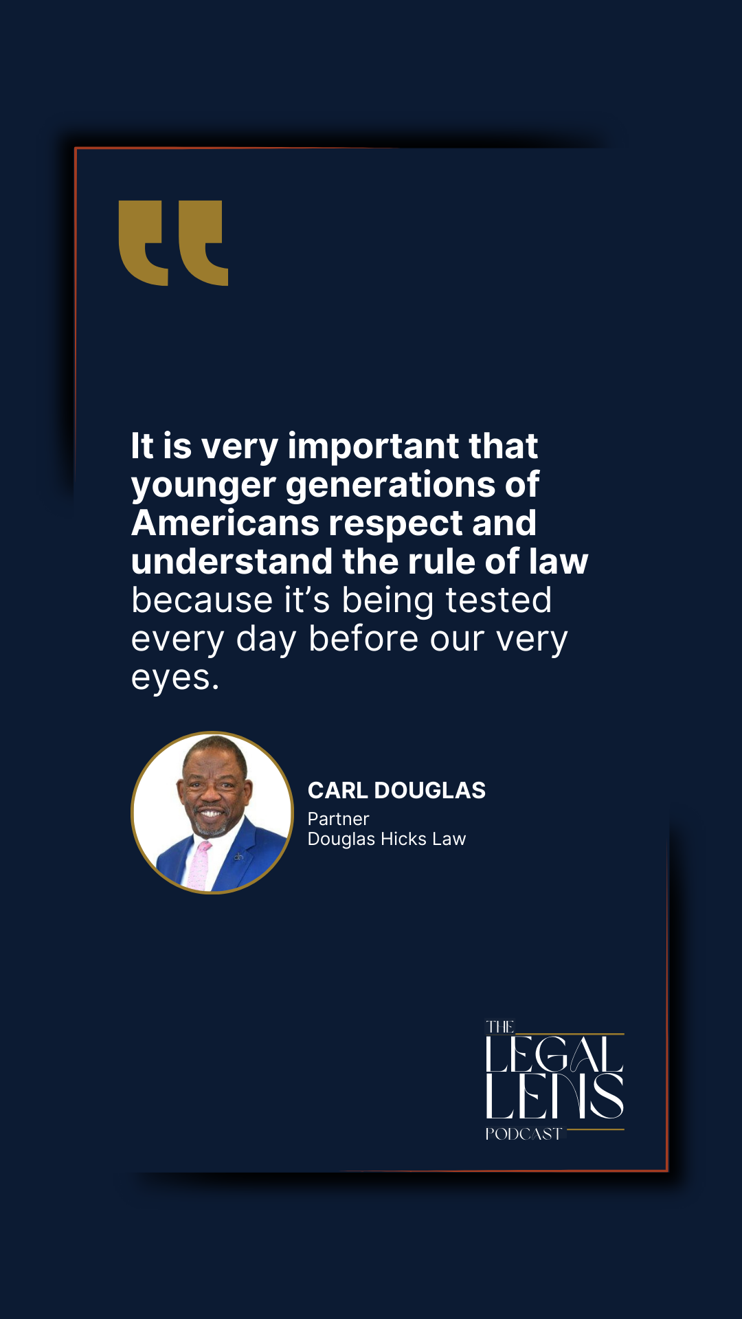 Carl Douglas Quote Card