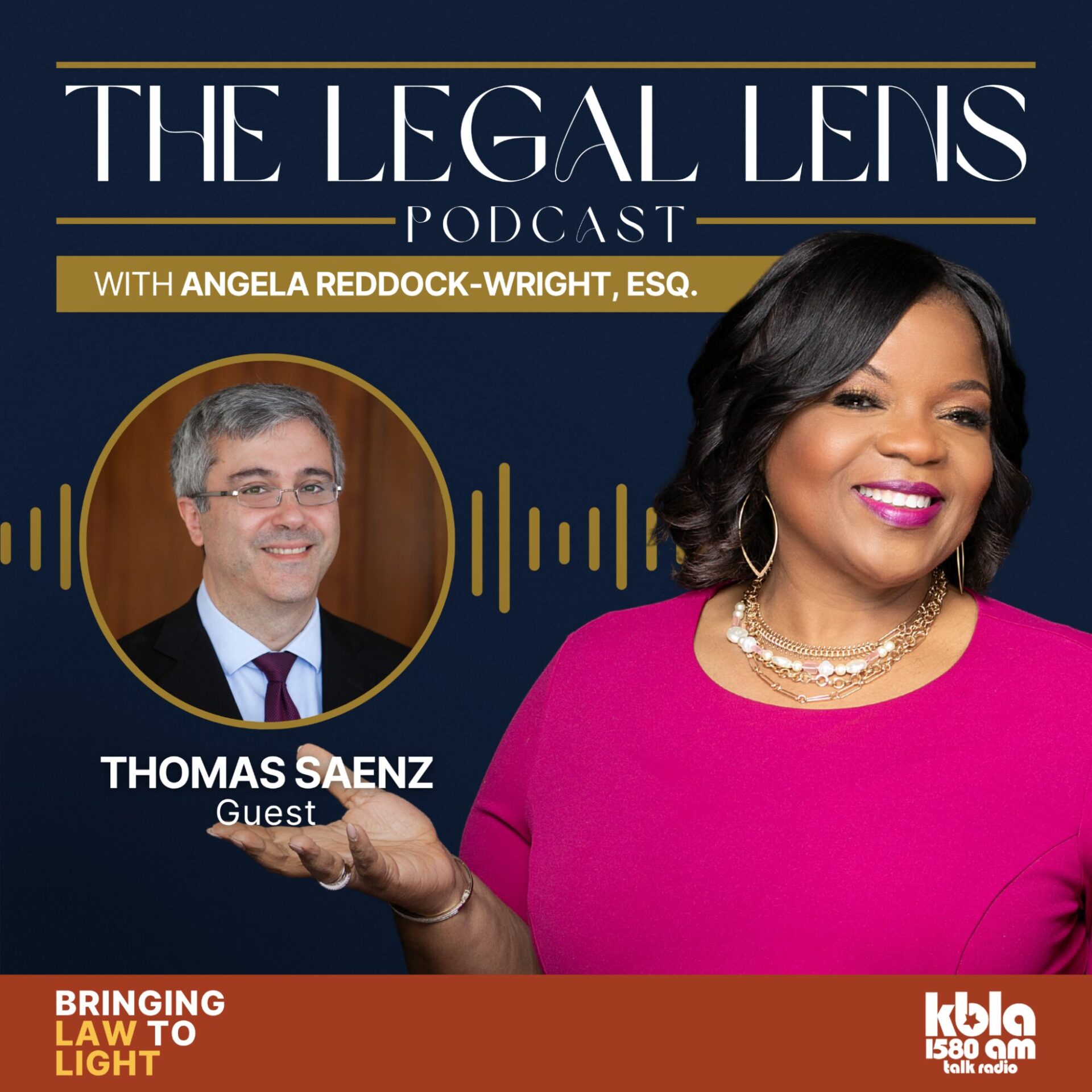 MALDEF President Thomas Saenz joins Angela Reddock-Wright on the Legal Lens to discuss the fight against racial profiling, voting rights, and the rule of law.
