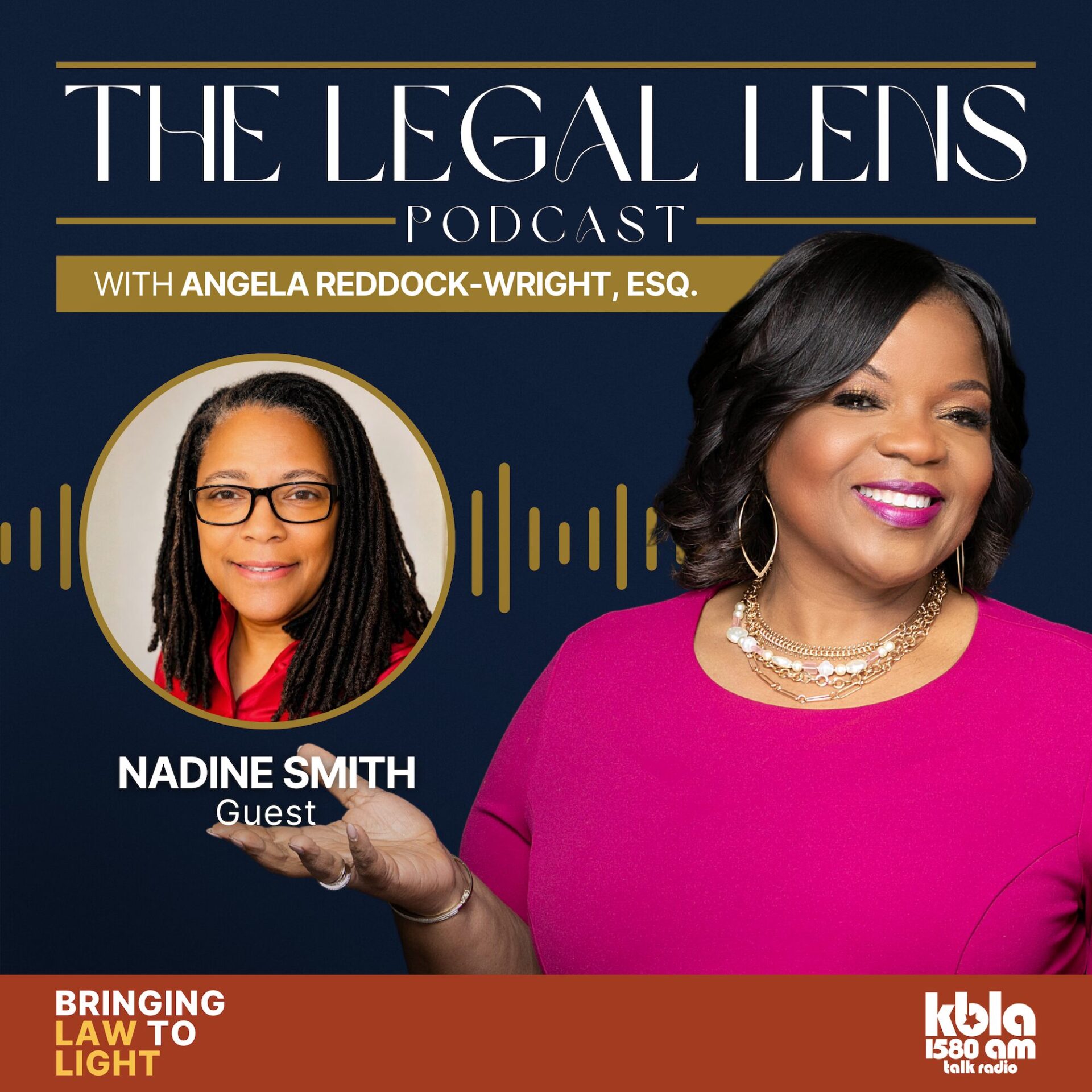 Nadine Smith Podcast Flyer